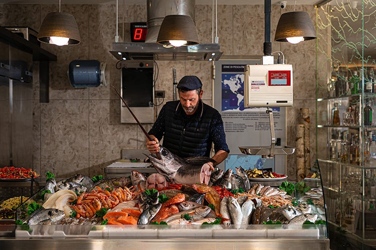La Pescatoria di Livello 1 Il Livello 1 dei ristoranti del futuro con pescheria annessa